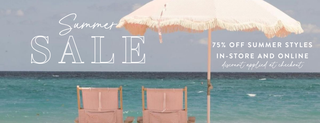 75% OFF SUMMER SALE