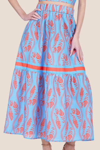 Fern Tiered Skirt