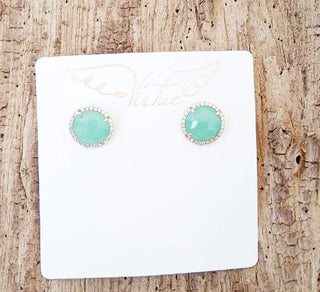 Gemstone Stud