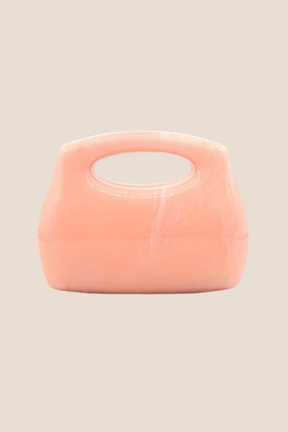 Salmon Pink Shell Bag
