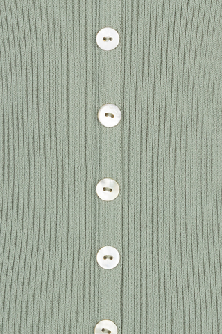 Sleeveless Soft Green Knit Tank