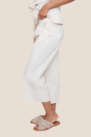 Oyster Woven Pant