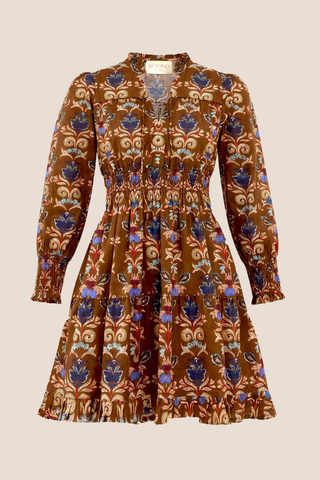 Alice Dress Holly Walnut