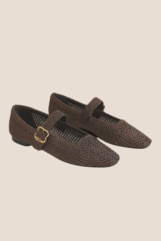Michaela Knit Weave Bronze