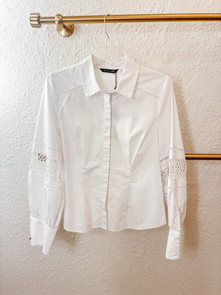 White Poplin Shirt