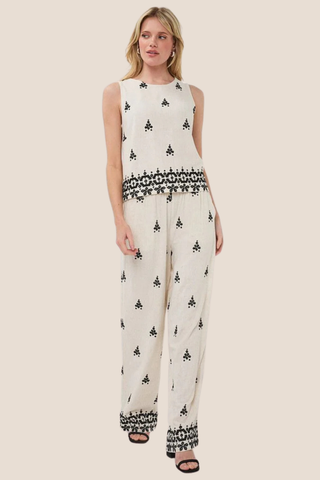 Embroidered Trousers
