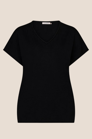 V-Neck Sweater Knit Top