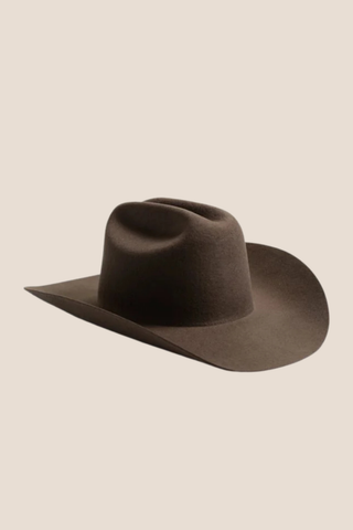 Brown Rider Wool Cowboy Hat