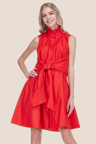 Back Wrap Dress