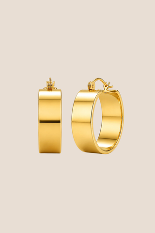 Lia Wide Hoop Earring
