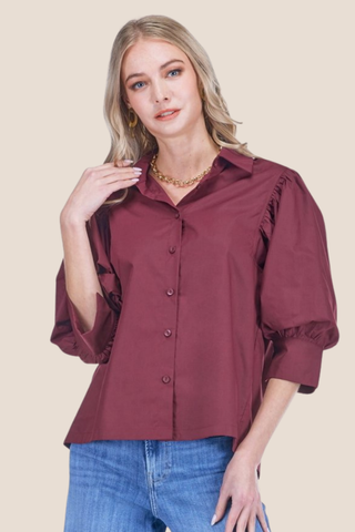 Puff Sleeve Shirt