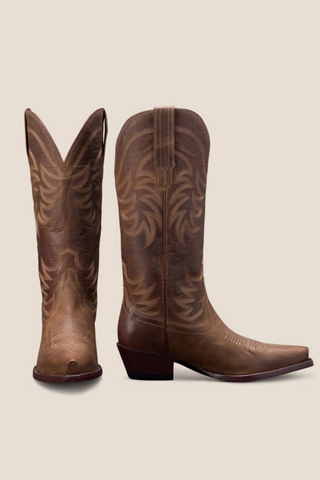 WIDE CALF The Annie Cafe Cowhide