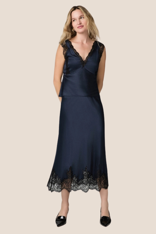 Kelso Skirt - Navy