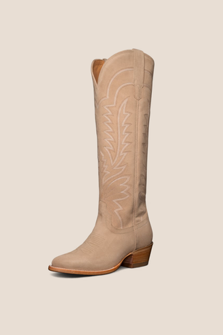 The Abby Driftwood Suede