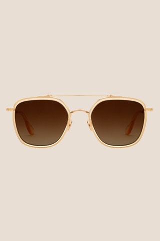 Austin | 18k Titanium + Champagne Polarized - 18k Titanium + Champagne/Polarized