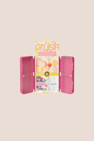 Crush Everything'S Fine Pill & Vitamin Case
