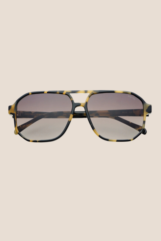 Billie Unisex Aviator Sunglasses - Tortoise