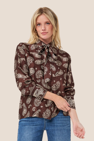 Warm Bow Blouse
