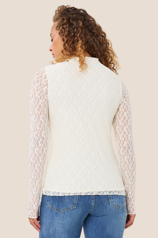 Long Sleeve Lace Top