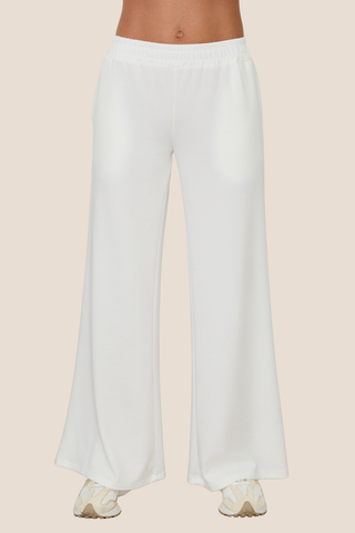 Soft Wide Leg Low Rise Pants