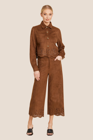 Brown Pant Set
