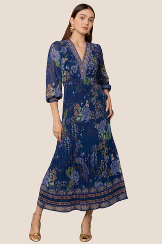 V-Neck Maxi Dress
