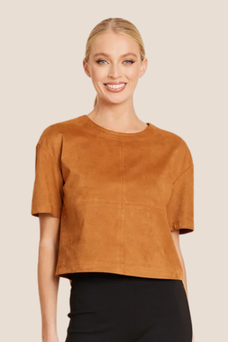 Suede Top