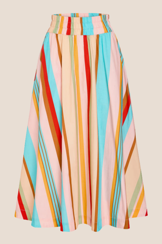 Pavilion Skirt, Amberline Stripes