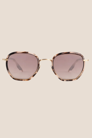 Peyton | 18k Matte Black Fade Titanium + Matte Sunday Tortoise Mirrored - 18k Matte Black Fade/Titanium + Matte Sunday/Tortoise Mirrored