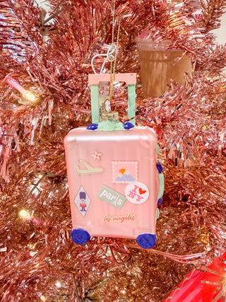 The Jetsetter Travel Luggage Ornament