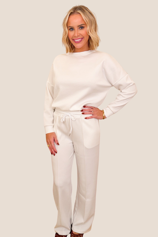 Soft Touch Solid Long Sleeve Sweatshirt