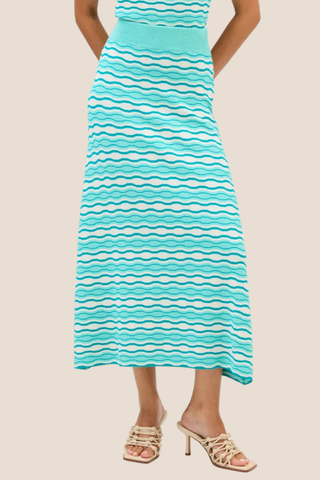 Wavey Knit Skirt