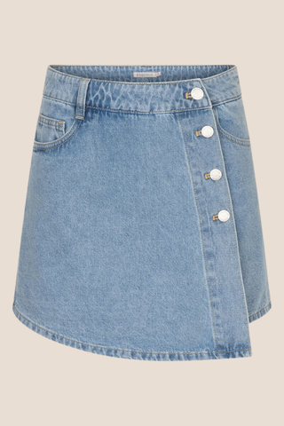 Denim Skort