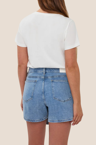 Denim Skort