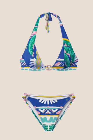 Classic Brief Blue Palm