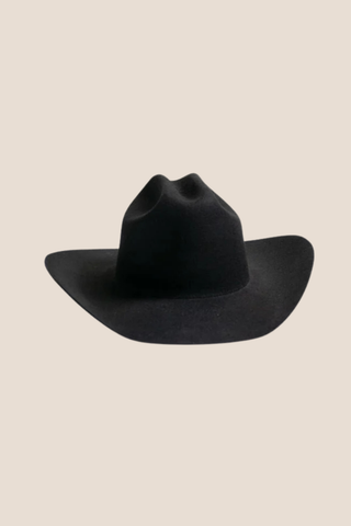 Black Rider Wool Cowboy Hat