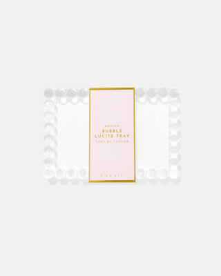 Medium Bubble Lucite Tray